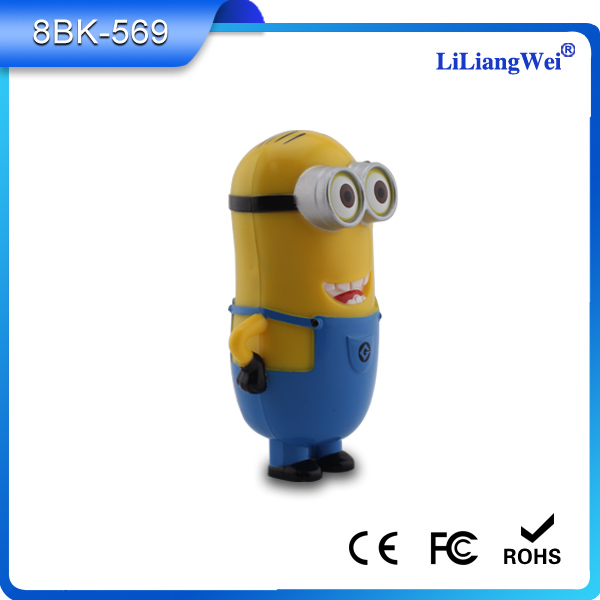 Despicable Me Yellow People Power Bank With 5200mAh (8BK-569)