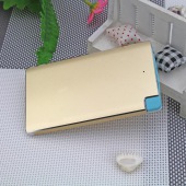 Flat and SLim Card Shape Aluminium Alloy Power Bank 8BK-736