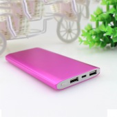 Fashion 8000mah Power Bank with 2 Usb Output (8BK-585)